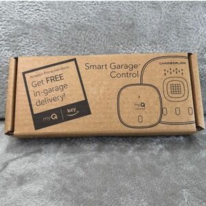 Chamberlain Smart Garage Control White MYQ Hub and Sensor Kit NEW MYQ-G0401-ES